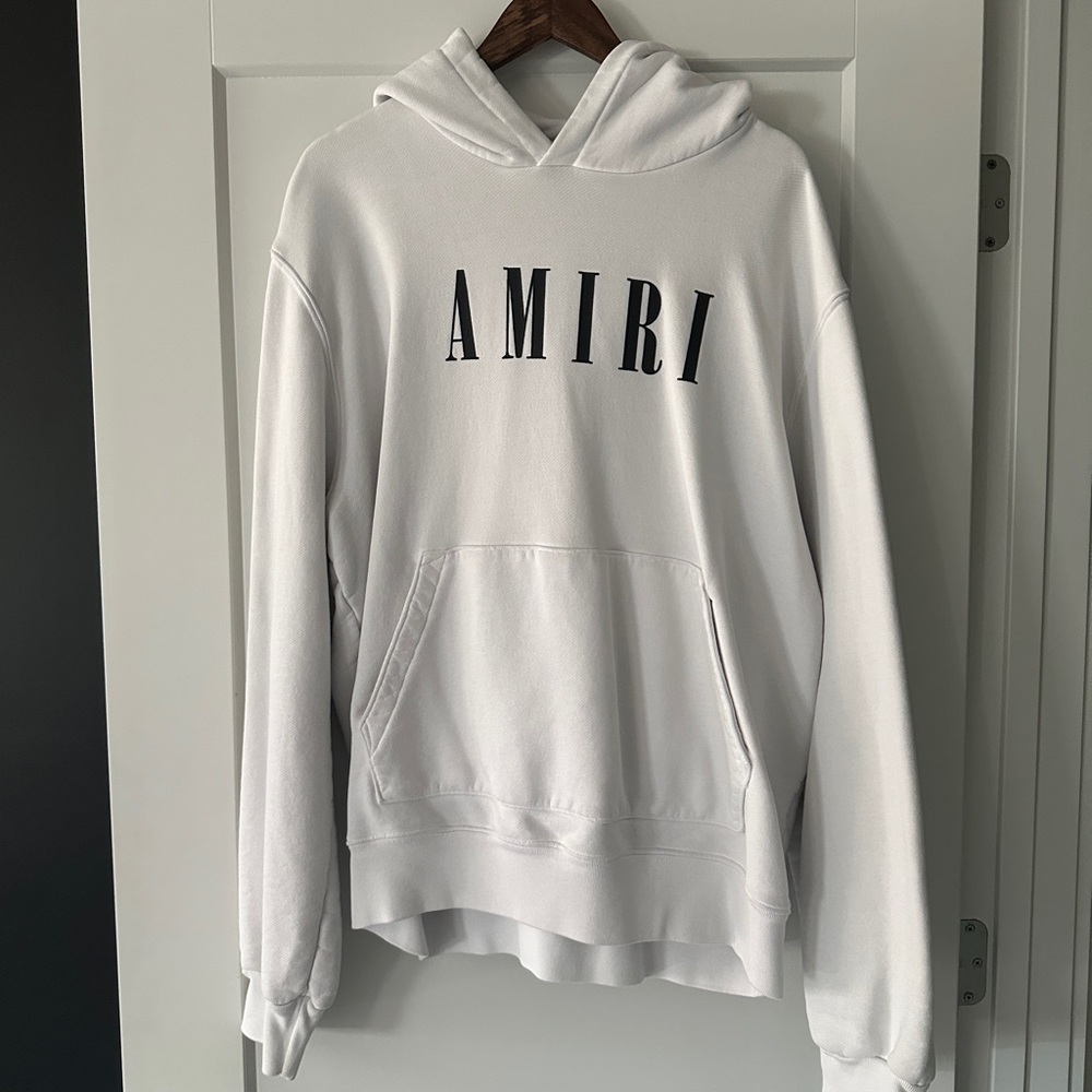 Barely Worn: White Amiri Hoodie